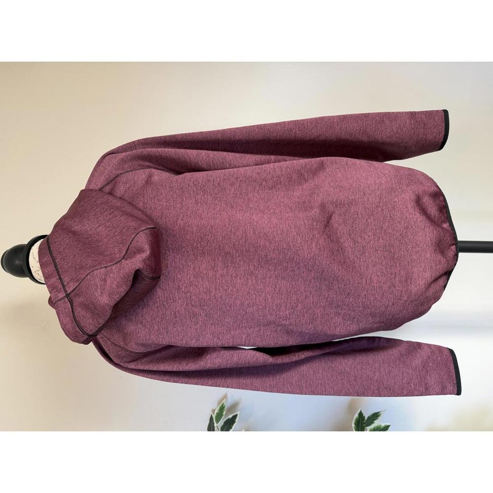 Great Lakes Unsalted Apparel Women's Mackinac Island Turtle Hoodie Maroon Medium - Picture 4 of 11